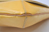 Auth Louis Vuitton Vernis Thompson Street Shoulder Bag Yellow M91071 LV 0780J