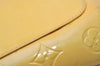 Auth Louis Vuitton Vernis Thompson Street Shoulder Bag Yellow M91071 LV 0780J