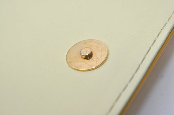 Auth Louis Vuitton Vernis Thompson Street Shoulder Bag Yellow M91071 LV 0780J