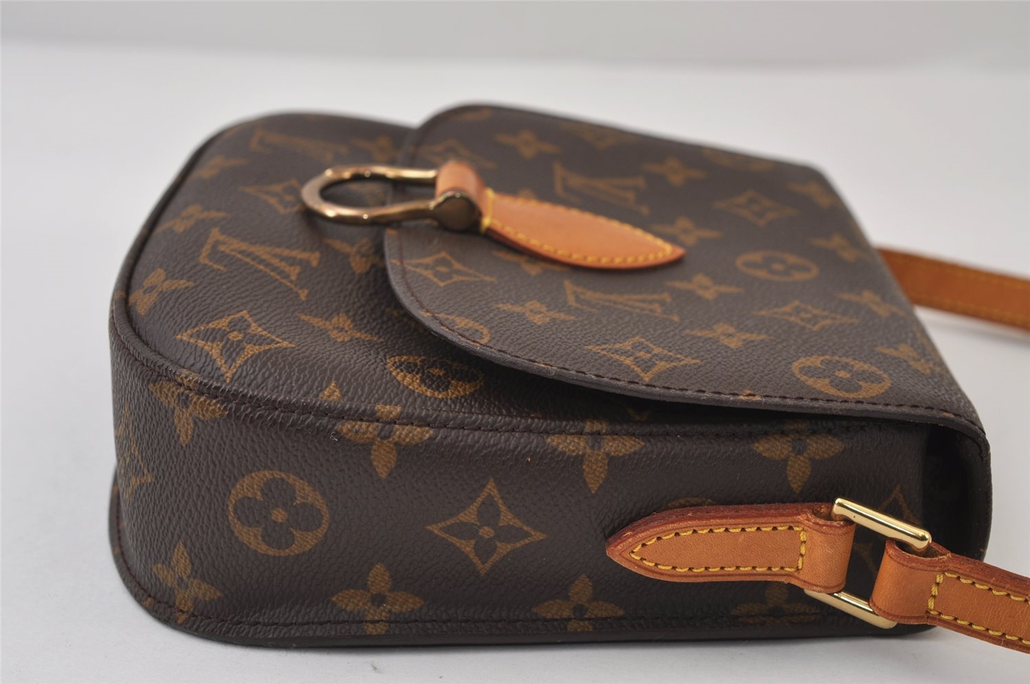 Authentic Louis Vuitton Monogram Saint Cloud MM M51243 Shoulder Cross Bag 0781J