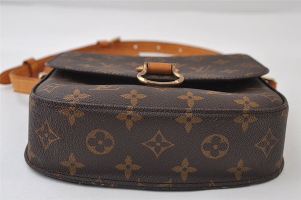 Authentic Louis Vuitton Monogram Saint Cloud MM M51243 Shoulder Cross Bag 0781J