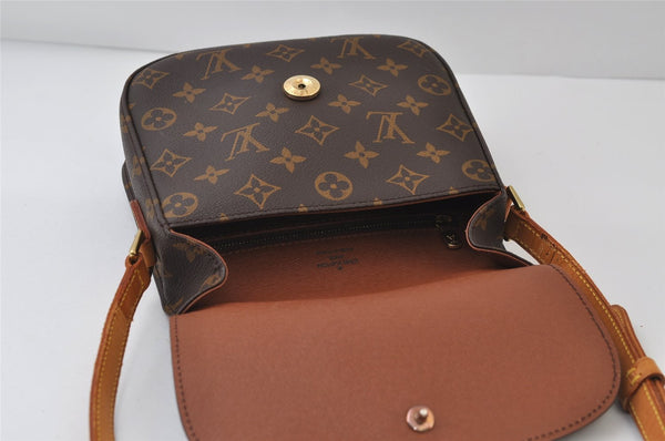 Authentic Louis Vuitton Monogram Saint Cloud MM M51243 Shoulder Cross Bag 0781J