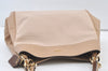 Authentic COACH Vintage Shoulder Hand Bag Canvas Leather F27575 Beige 0782K