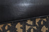 Authentic Christian Dior Trotter Shoulder Hand Bag Canvas Leather Blue 0783J