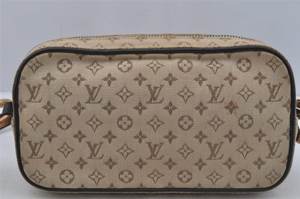 Auth Louis Vuitton Monogram Mini Juliet MM Shoulder Cross Bag M92218 Beige 0785J