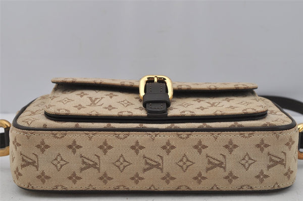 Auth Louis Vuitton Monogram Mini Juliet MM Shoulder Cross Bag M92218 Beige 0785J