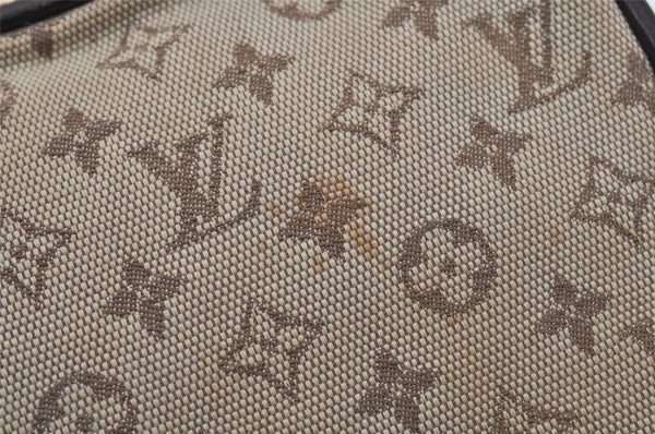 Auth Louis Vuitton Monogram Mini Juliet MM Shoulder Cross Bag M92218 Beige 0785J