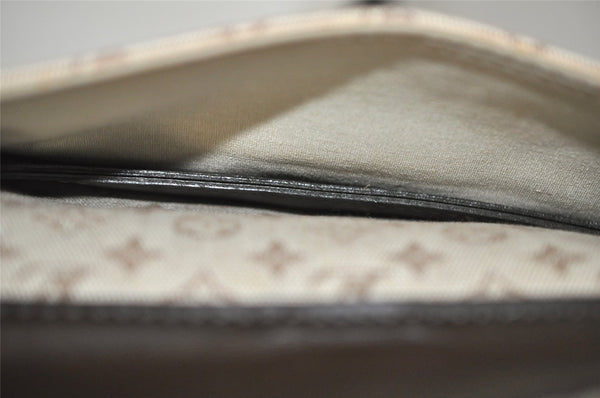 Auth Louis Vuitton Monogram Mini Juliet MM Shoulder Cross Bag M92218 Beige 0785J