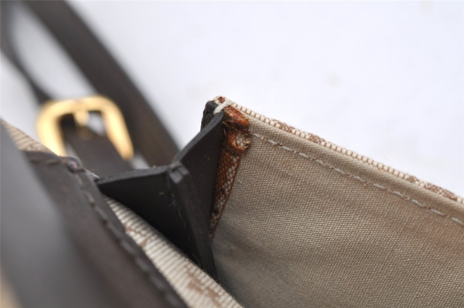 Auth Louis Vuitton Monogram Mini Juliet MM Shoulder Cross Bag M92218 Beige 0785J