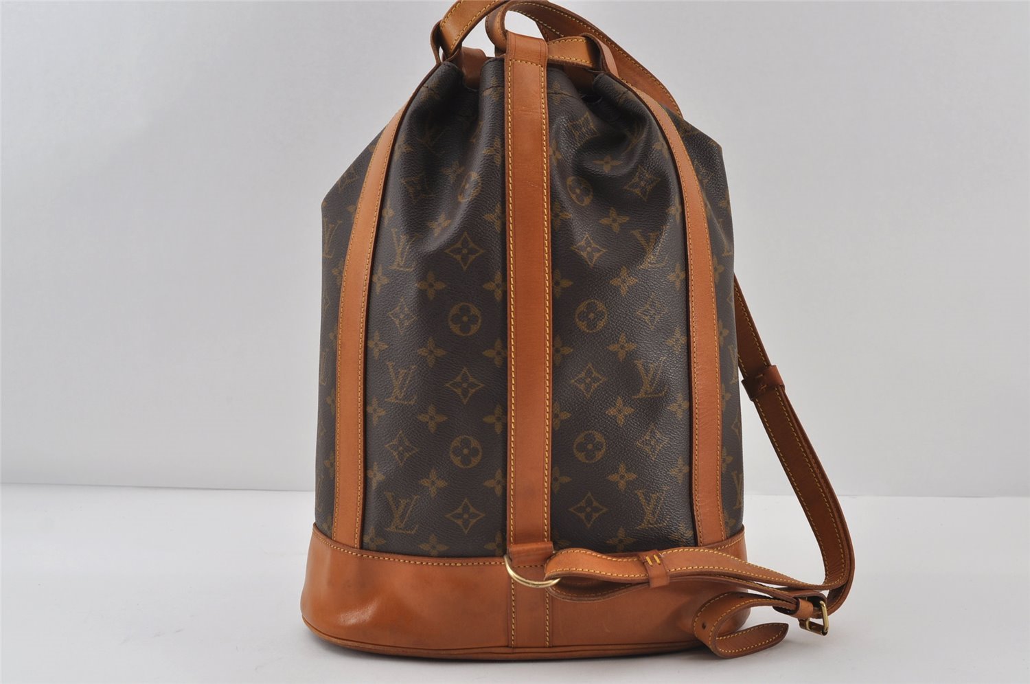 Authentic Louis Vuitton Monogram Randonnee PM Shoulder Bag M42243 LV 0786J