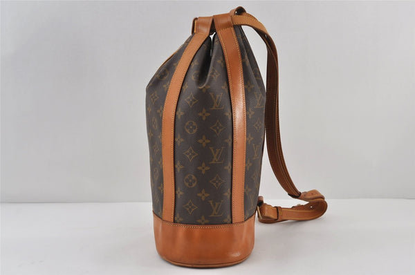 Authentic Louis Vuitton Monogram Randonnee PM Shoulder Bag M42243 LV 0786J