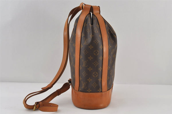 Authentic Louis Vuitton Monogram Randonnee PM Shoulder Bag M42243 LV 0786J