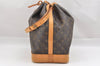 Authentic Louis Vuitton Monogram Noe Shoulder Drawstring Bag M42224 LV 0787J