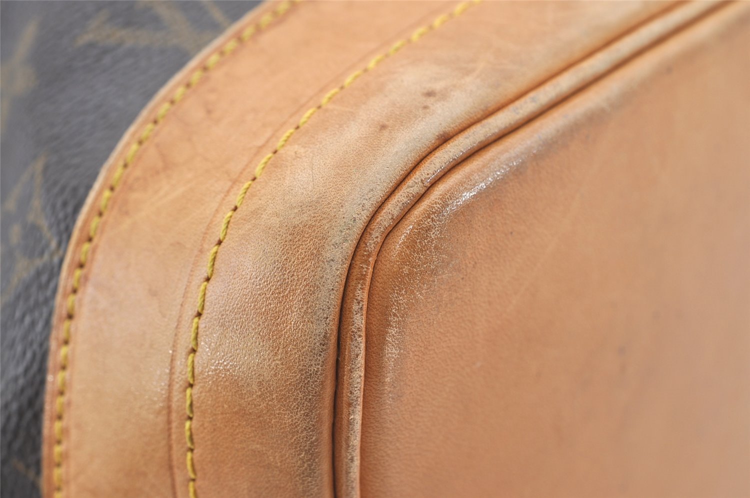 Authentic Louis Vuitton Monogram Noe Shoulder Drawstring Bag M42224 LV 0787J