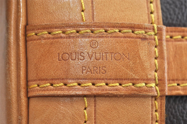 Authentic Louis Vuitton Monogram Noe Shoulder Drawstring Bag M42224 LV 0787J