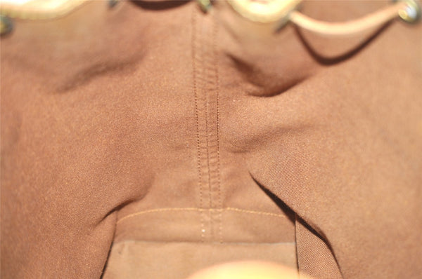 Authentic Louis Vuitton Monogram Noe Shoulder Drawstring Bag M42224 LV 0787J