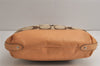 Authentic COACH Signature Shoulder Cross Bag Canvas Leather F19727 Brown 0787K