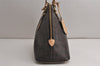 Authentic COACH Vintage Signature Hand Bag PVC Leather Brown 0789K