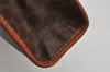 Authentic CELINE Macadam Blason Pattern Clutch Hand Bag PVC Leather Brown 0793J