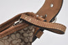 Authentic COACH Signature Hand Bag Purse Canvas Leather J042 Brown 0793K