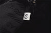 Authentic PRADA Nylon Tessuto Leather Shoulder Tote Bag Black 0795J