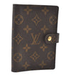 Authentic Louis Vuitton Monogram Agenda PM Notebook Cover R20005 LV 0797J