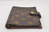 Authentic Louis Vuitton Monogram Agenda PM Notebook Cover R20005 LV 0797J