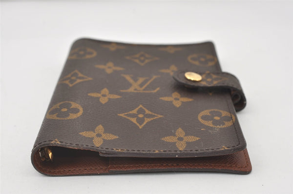 Authentic Louis Vuitton Monogram Agenda PM Notebook Cover R20005 LV 0797J