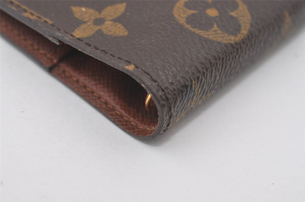 Authentic Louis Vuitton Monogram Agenda PM Notebook Cover R20005 LV 0797J