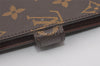 Authentic Louis Vuitton Monogram Agenda PM Notebook Cover R20005 LV 0797J