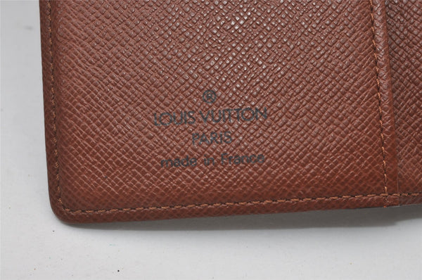 Authentic Louis Vuitton Monogram Agenda PM Notebook Cover R20005 LV 0797J