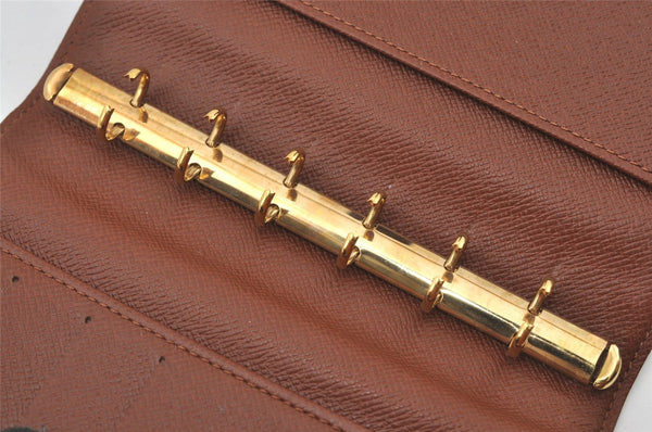 Authentic Louis Vuitton Monogram Agenda PM Notebook Cover R20005 LV 0797J