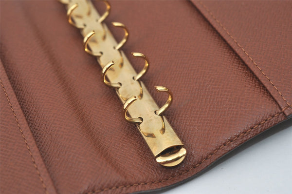 Authentic Louis Vuitton Monogram Agenda PM Notebook Cover R20005 LV 0797J