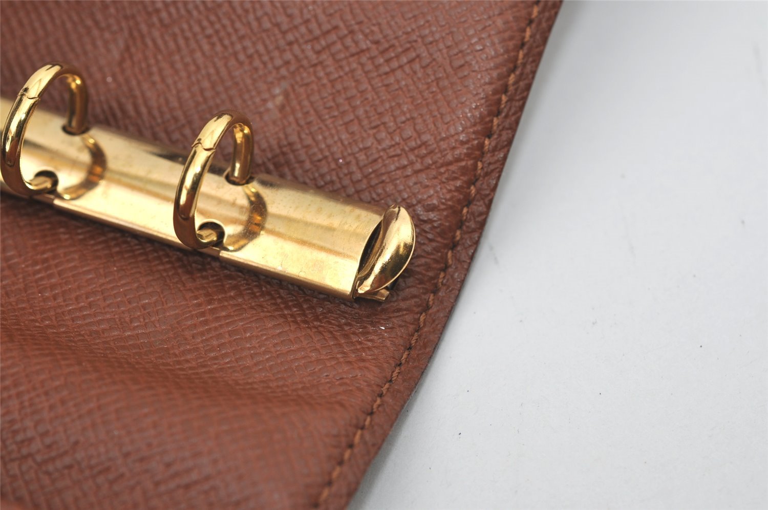 Authentic Louis Vuitton Monogram Agenda PM Notebook Cover R20005 LV 0797J