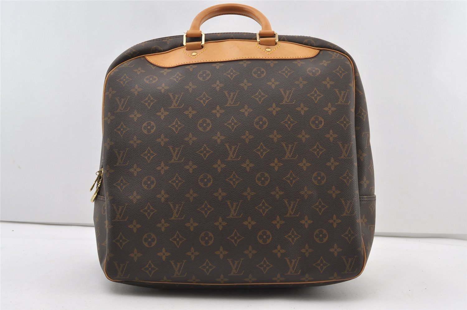 Authentic Louis Vuitton Monogram Evasion PM Boston Travel Bag M41443 LV 0801J