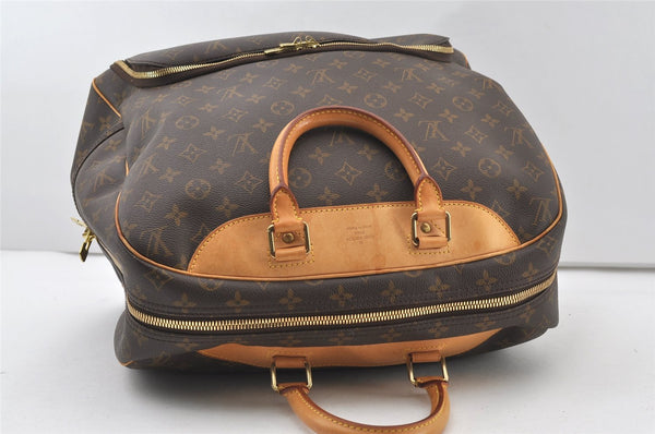 Authentic Louis Vuitton Monogram Evasion PM Boston Travel Bag M41443 LV 0801J
