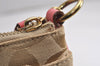 Authentic COACH Signature Shoulder Cross Body Bag Canvas Leather Beige 0801K