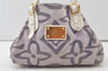 Auth Louis Vuitton Cruise Line Tahitienne PM Tote Bag Purple M95680 LV 0804J