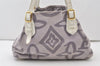 Auth Louis Vuitton Cruise Line Tahitienne PM Tote Bag Purple M95680 LV 0804J