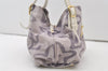 Auth Louis Vuitton Cruise Line Tahitienne PM Tote Bag Purple M95680 LV 0804J