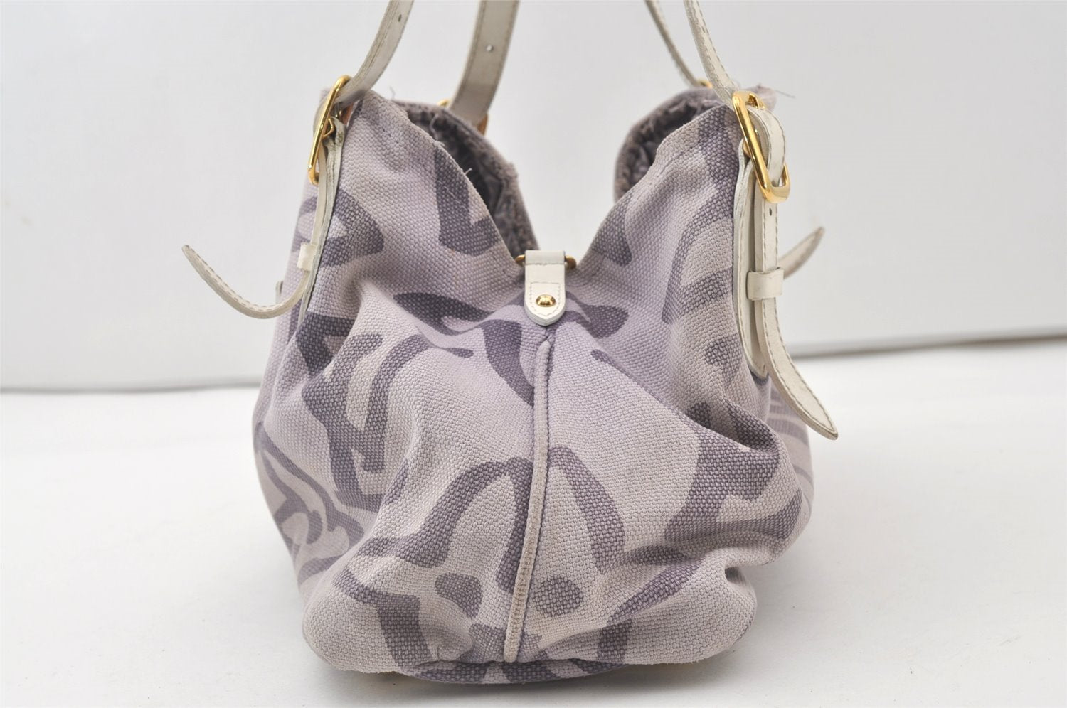 Auth Louis Vuitton Cruise Line Tahitienne PM Tote Bag Purple M95680 LV 0804J