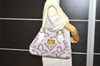 Auth Louis Vuitton Cruise Line Tahitienne PM Tote Bag Purple M95680 LV 0804J