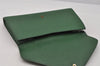 Authentic Louis Vuitton Epi Arts Deco Clutch Bag Green M52644 LV 0805J