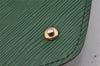 Authentic Louis Vuitton Epi Arts Deco Clutch Bag Green M52644 LV 0805J