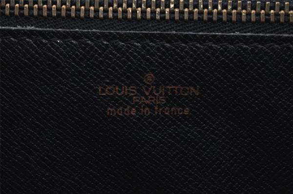 Authentic Louis Vuitton Epi Arts Deco Clutch Bag Green M52644 LV 0805J