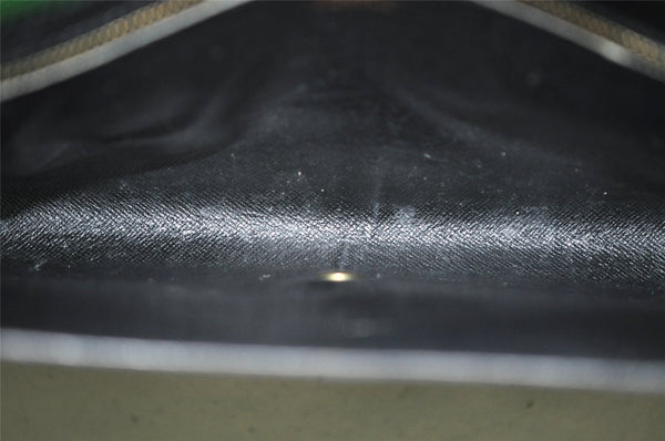 Authentic Louis Vuitton Epi Arts Deco Clutch Bag Green M52644 LV 0805J