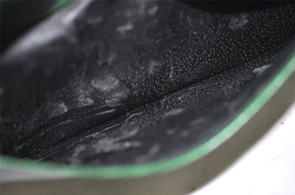 Authentic Louis Vuitton Epi Arts Deco Clutch Bag Green M52644 LV 0805J