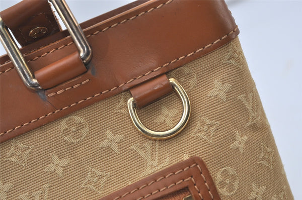Authentic Louis Vuitton Monogram Mini Lucille PM Hand Bag Beige M92684 LV 0806J