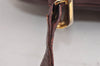 Authentic Cartier Must de Cartier Leather Shoulder Cross Bag Bordeaux Red 0806K