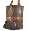 Authentic Louis Vuitton Monogram Bucket GM Shoulder Bag T42236 USA Model 0810J